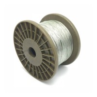 3mm 18x7 19x7 Non Rotating Galvanized Steel Wire Rope For Windlass Cable Boom Hoist