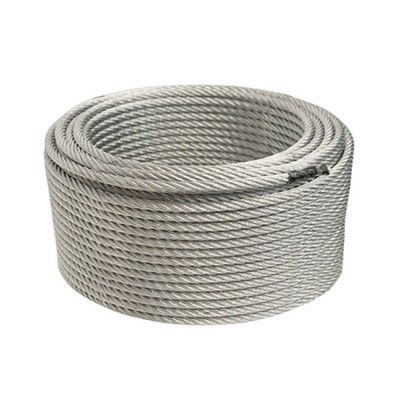 6x19+iwrc Galvanized Steel Wire Rope For Boom Hoist Machinery 28mm 48mm